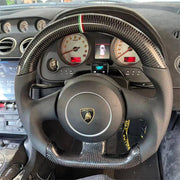 Volante de fibra de carbono TTD Craft Lamborghini 2004-2014 Gallardo